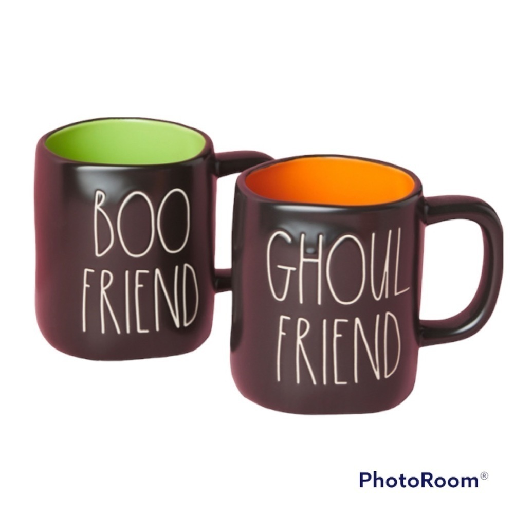 “Boo Friend & Ghoul Friend” Halloween Mugs